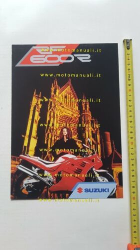 Suzuki RF 600 R 1993 depliant ITALIANO originale moto brochure