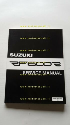 Suzuki RF 600 R 1994-96 manuale officina INGLESE originale workshop …