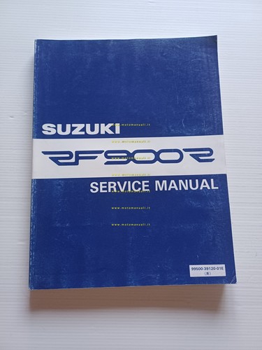 Suzuki RF 900 R 1994 manuale officina INGLESE originale WORKSHOP …
