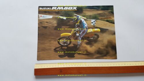 Suzuki RM 80 X 1990 depliant originale inglese