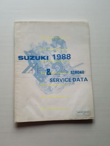 Suzuki Service Data modelli 4 e 2 tempi 1988 manuale …