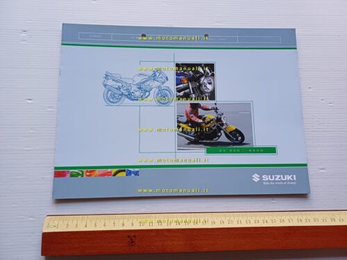 Suzuki SV 650 - SV 650 S 2001-2002 depliant originale …