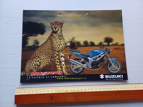 Suzuki SV 650 depliant originale italiano