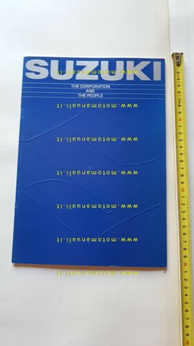 Suzuki The Corporation 1983 rivista aziendale inglese originale no depliant