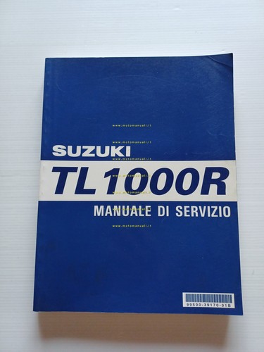 Suzuki TL 1000 R 1998 manuale officina ITALIANO originale