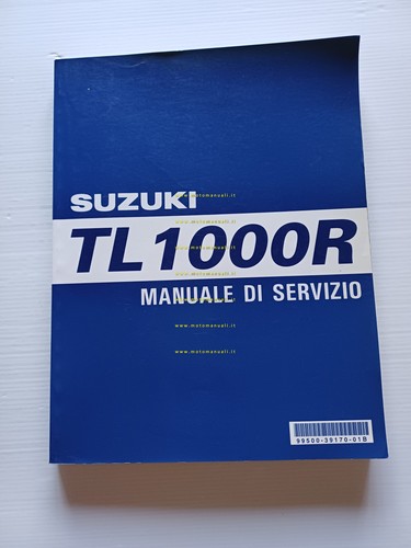 Suzuki TL 1000 R 1998 manuale officina ITALIANO originale