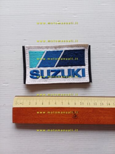 Suzuki toppa patch con retro in velcro nuova originale anni …