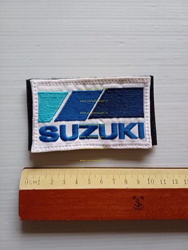Suzuki toppa patch con retro in velcro nuova originale anni …