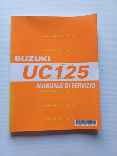 Suzuki UC 125 Epicuro 1999 SCOOTER manuale officina ITALIANO originale