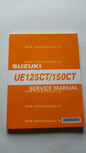 Suzuki UE 125 - 150 CT 2001 SCOOTER manuale officina …