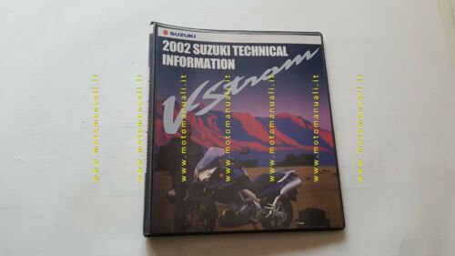 Suzuki V Strom 2002 cartella stampa presentazione originale NO depliant …