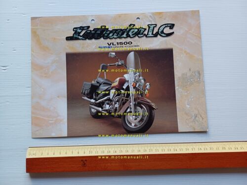 Suzuki VL 1500 Intruder 1997 accessori originali depliant originale inglese