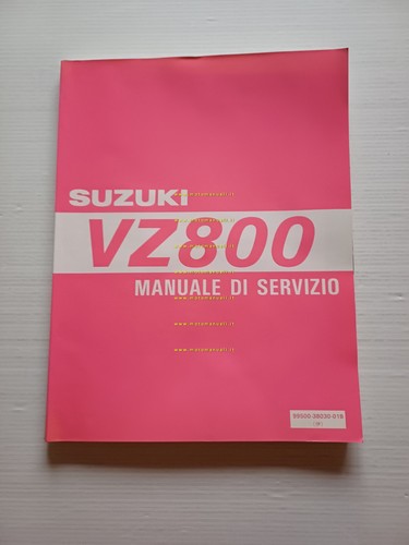 Suzuki VZ 800 V 1997 manuale officina ITALIANO originale