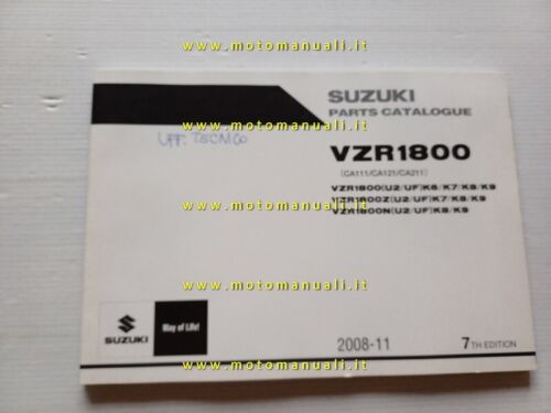 Suzuki VZR Intruder 1800 2008 catalogo ricambi ORIGINALE spare parts …