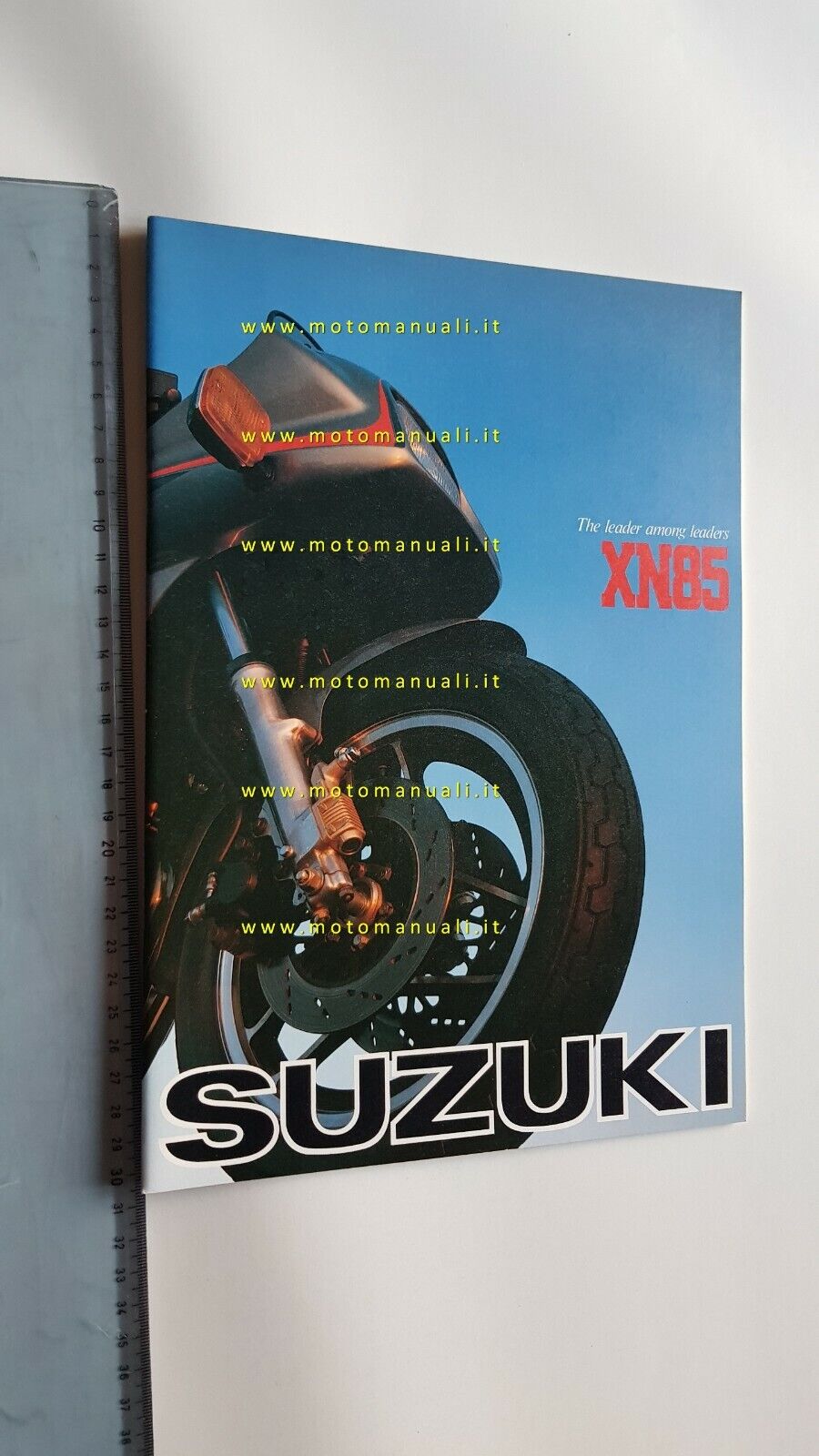 Suzuki XN 85 opuscolo tecnico cartella stampa INGLESE originale press …