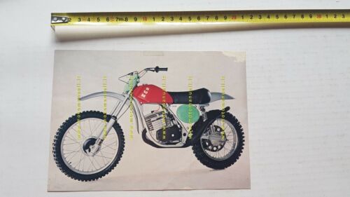 SWM 250 Cross 1976 depliant volantino moto originale brochure