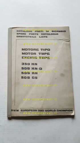 SWM 350 - 506 XN-GS catalogo ricambi MOTORE originale Engine …
