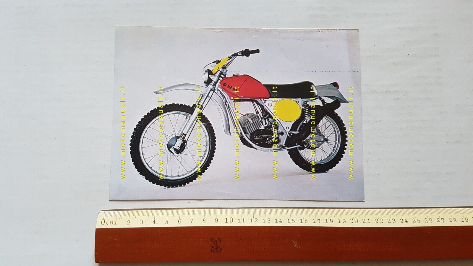 SWM 50 Silver Vase ES 1976 depliant originale