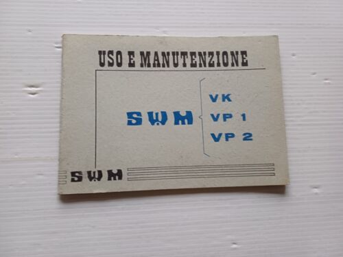 SWM 50 VK - VP 1 - VP 2 1978 …