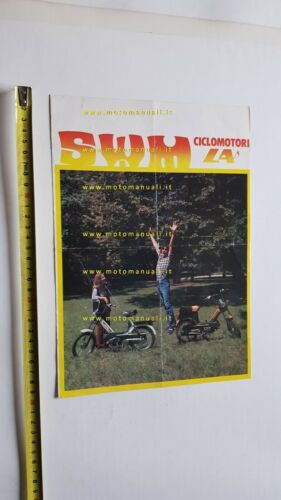 SWM catalogo ciclomotori serie LA 1979 depliant originale italiano brochure