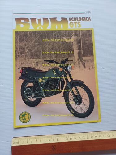 SWM GTS Ecologica 315 - 125 1982 depliant originale Italiano