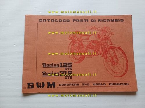 SWM Racing 125 - 315 GTS 1980 catalogo ricambi TELAIO …