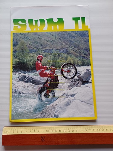 SWM Trial TL 125 - TL 320 depliant italiano originale
