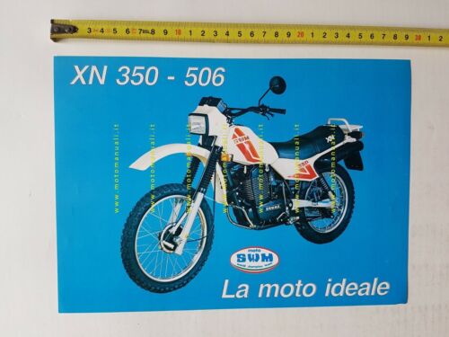 SWM XN 350 - 506 enduro depliant moto originale brochure