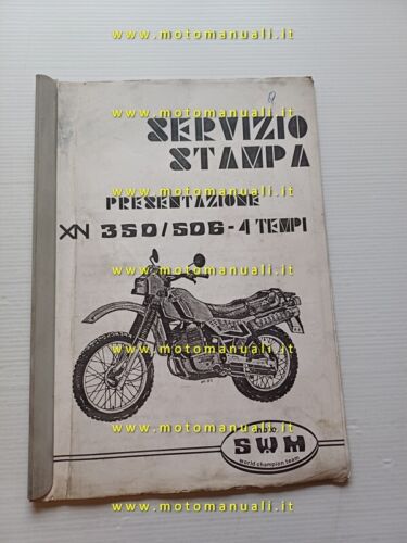 SWM XN 350 - XN 506 scheda tecnica per la …