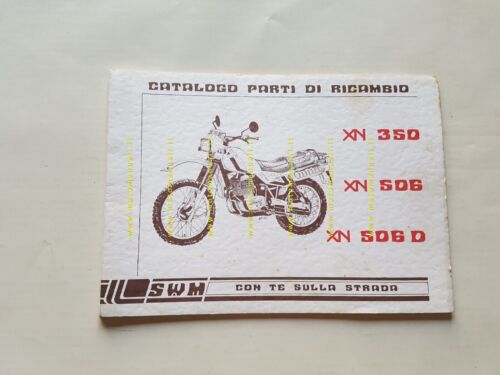 SWM XN 350-506 1983 catalogo ricambi TELAIO originale FRAME Spare …