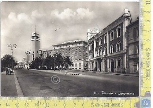 Taranto - Lungomare - 1956
