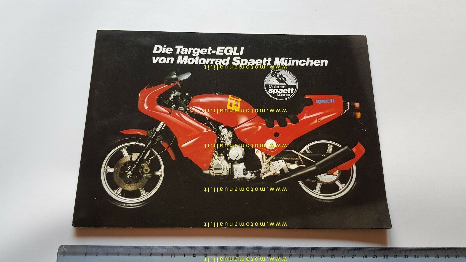 Target-EGLI produzione anni 80 depliant TEDESCO originale brochure