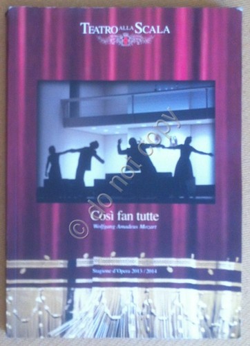 Teatro alla Scala Milano - pubblicazione - libretto opera Così …