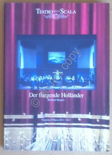 Teatro alla Scala Milano - pubblicazione- libretto L'Olandese Volante Wagner