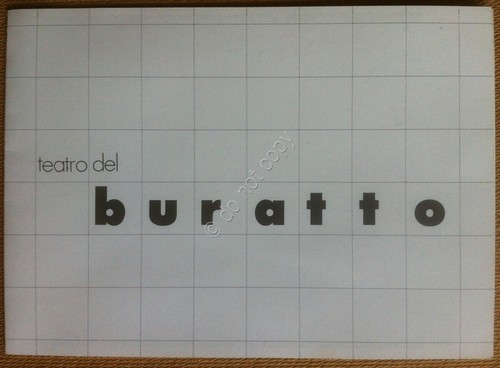 Teatro del Buratto - Anni '80 - Prospetto opera Quello …