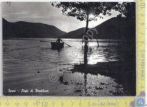 Terni - Lago di Piediluco con Barca - 1957