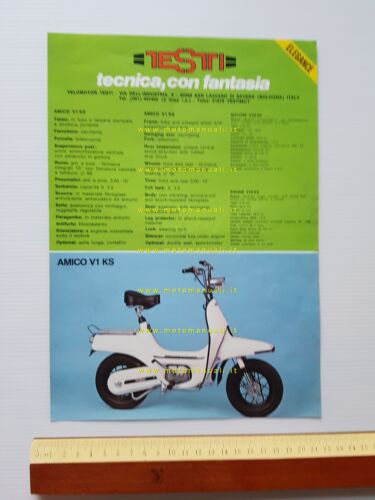 Testi 50 Amico V1 KS - 50 Pull V1 KS …