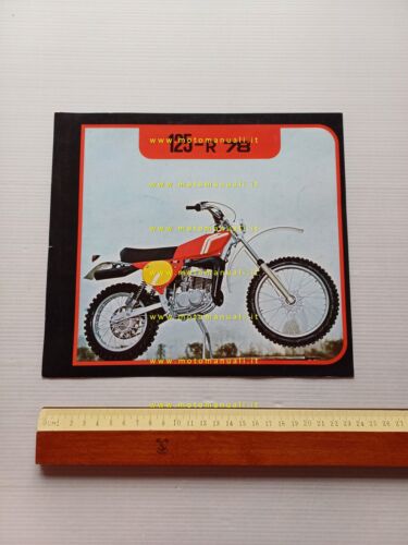 TGM 125 R 1978 Regolarità Enduro depliant originale