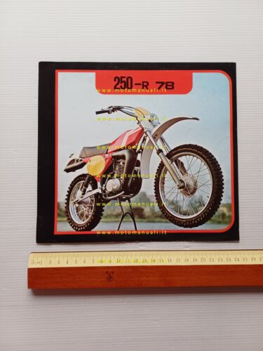 TGM 250 R 1978 Regolarit Enduro depliant originale