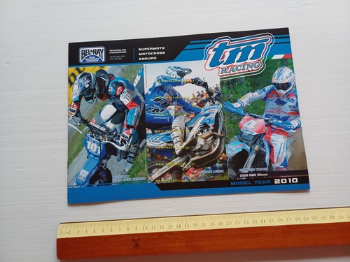TM produzione modelli cross enduro 2010 depliant italiano originale