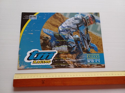 TM produzione modelli cross enduro 2011 depliant italiano originale