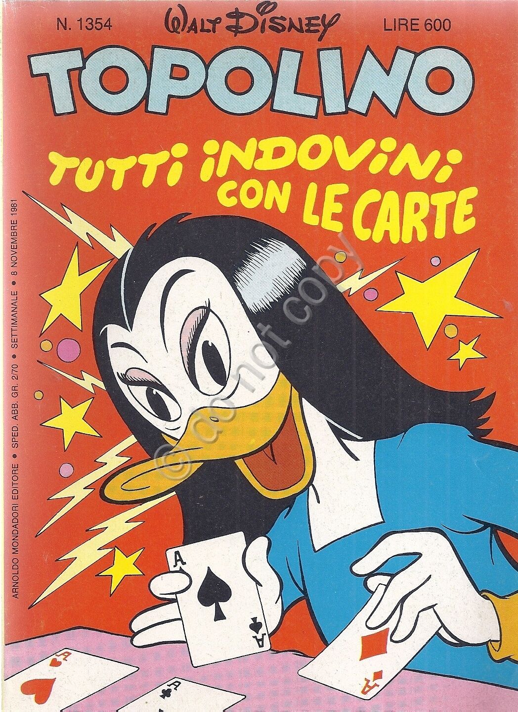 Topolino - 1354 - con inserto - 1981