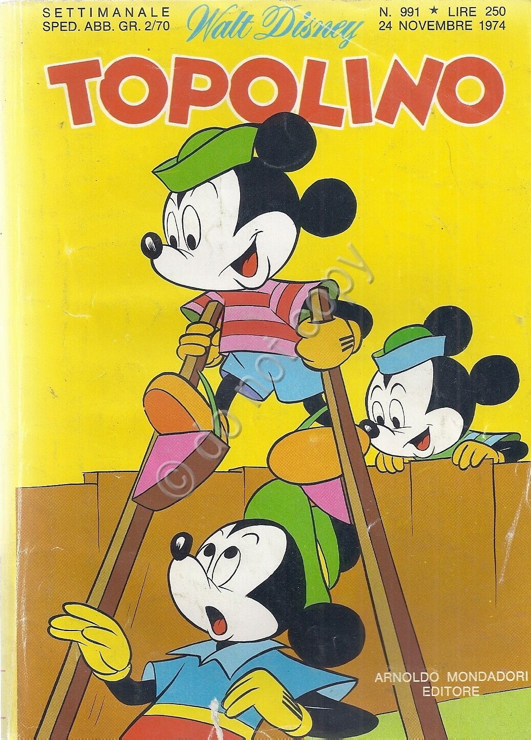 Topolino - 991 - 1974