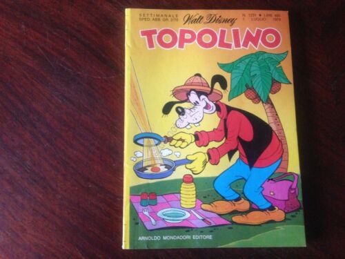 Topolino Fumetto Walt Disney 1 Luglio 1979 N.1231