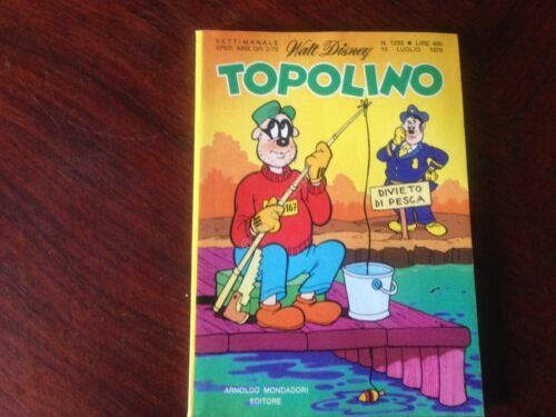 Topolino Fumetto Walt Disney 15 Luglio 1979 N.1233