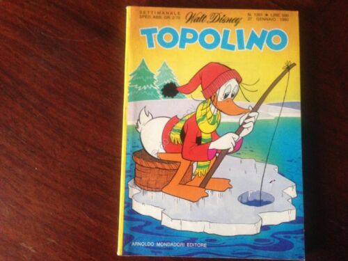 Topolino Fumetto Walt Disney 27 Gennaio 1980 n.1261