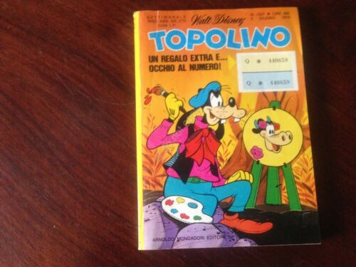 Topolino Fumetto Walt Disney 3 Giugno 1979 n. 1227