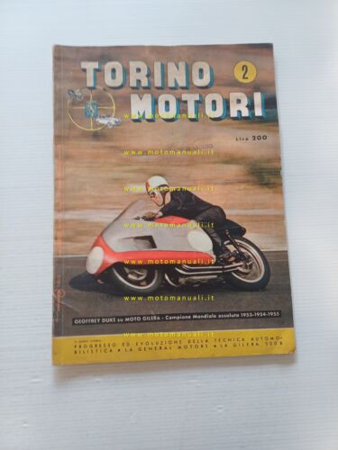 Torino Motori rivista n. 2 1956