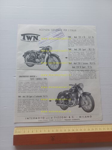 TWN modelli 350 - 250 - 200 - 125 1954 …