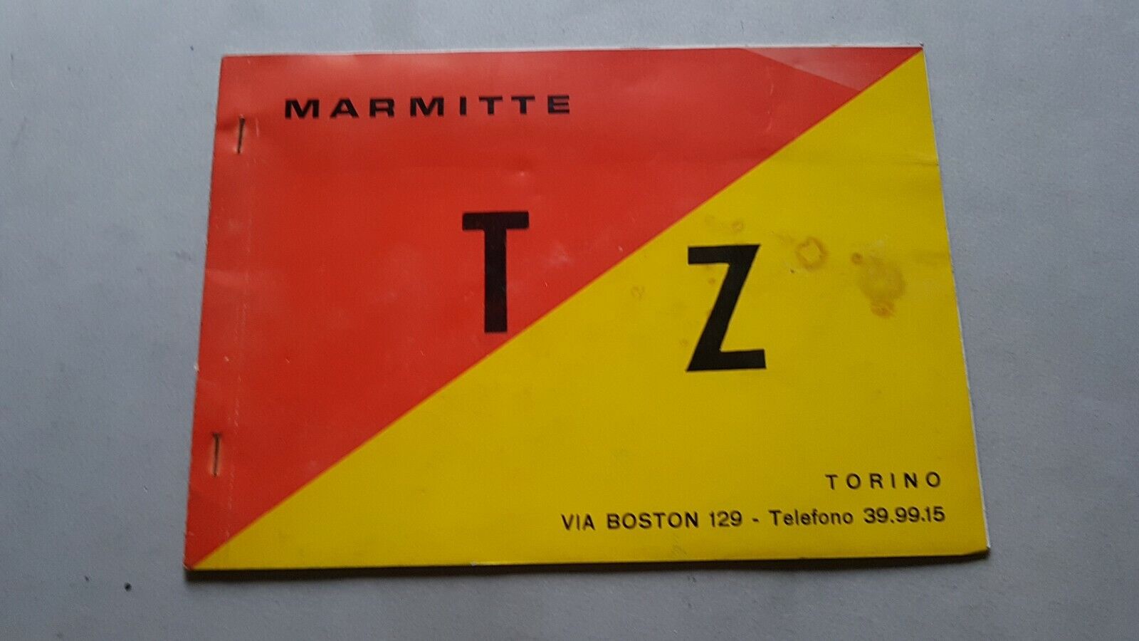 TZ marmitte silenziatori anni '60 depliant originale motorcycle brochure